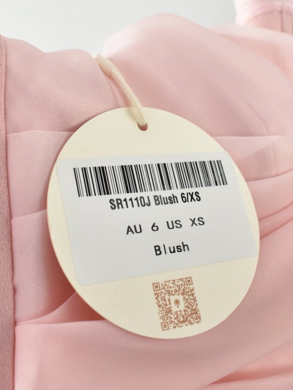 Here Comes the Sun Selfie Leslie Karaline Strapless Dress Blush NEW - XS - Picture 11 of 12